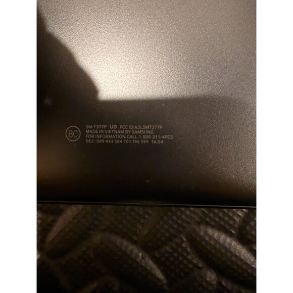 Rare Samsung Galaxy Tab E T377P 16GB 8" 4G LTE WiFi  Sprint Excellent Condition - Picture 8 of 9